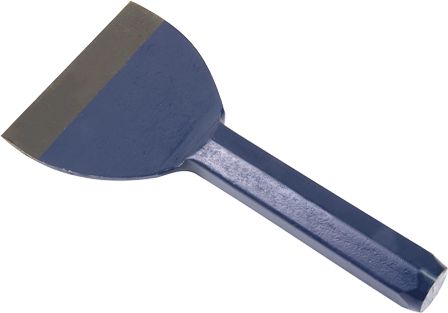 Used for for cutting bricks and concrete. Its hardened blade will also cut through bolts and is finely ground to give a straight cutting edge.