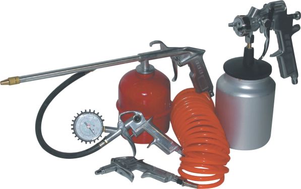 Compressor Matair Kit 2Hp 24L +5Pc S/Gun.