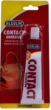 ALCOLIN CONTACT ADHESIVE is a multi-purpose contact adhesive with high bond strength, good brushability, water and heat resistance. Bonds instantly on contact to a variety of surfaces without clamping or sustained pressure. Excellent adhesion to wood, proc