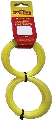 Trimmer line Twin Pack. Round 1.5mm X 10m. Compatible with electric trimmers.