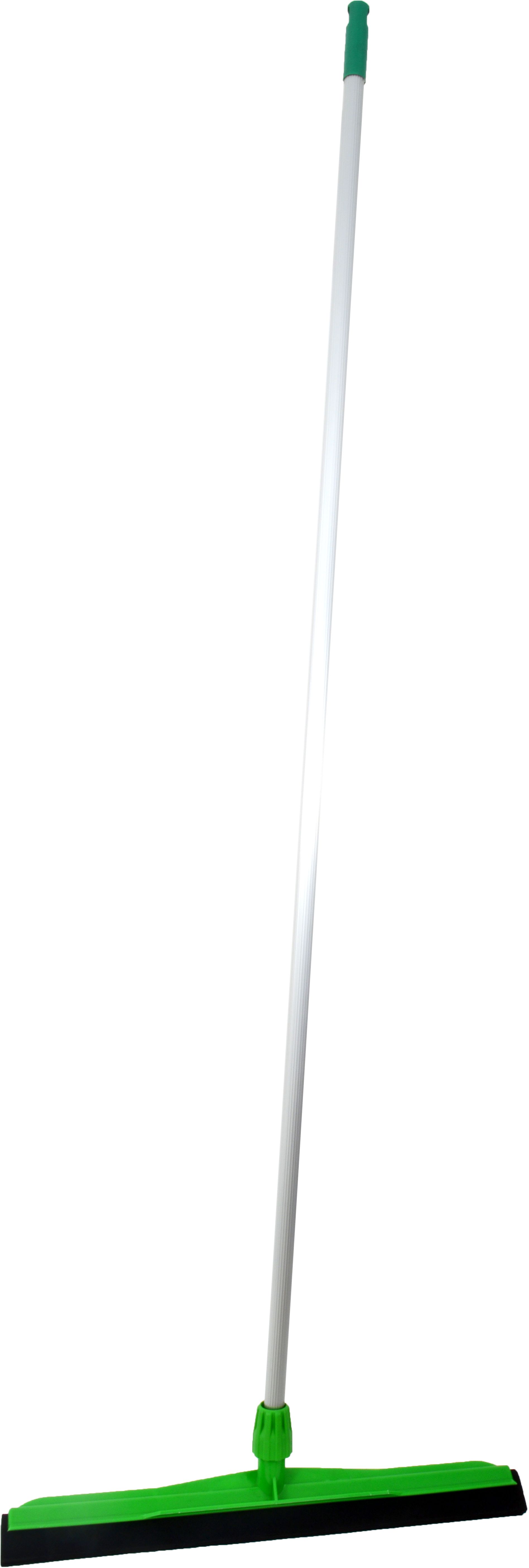 500mm Plastic Floor Squeegee with 1.5m Aluminium Handle (available in Blue, Green, Red, Yellow & White).