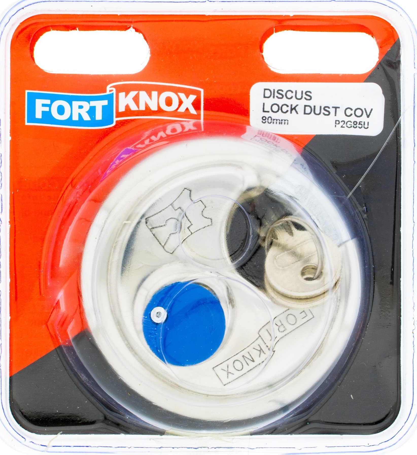 Discuss padlock round, Dust Cover.