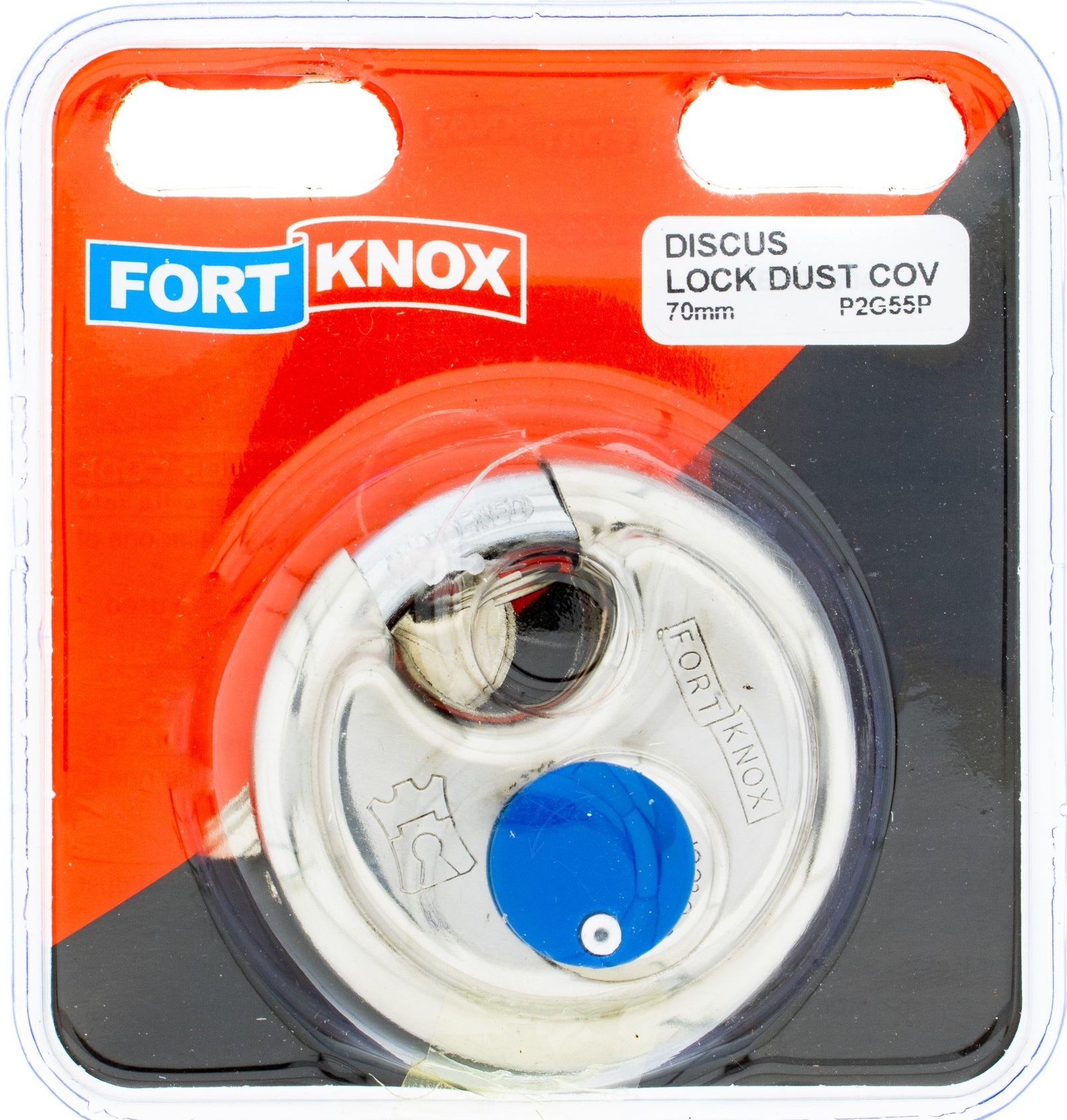 Discuss padlock round, Dust Cover.