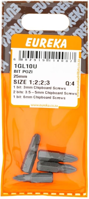 Use this bit to drive in Chipboard Screws.