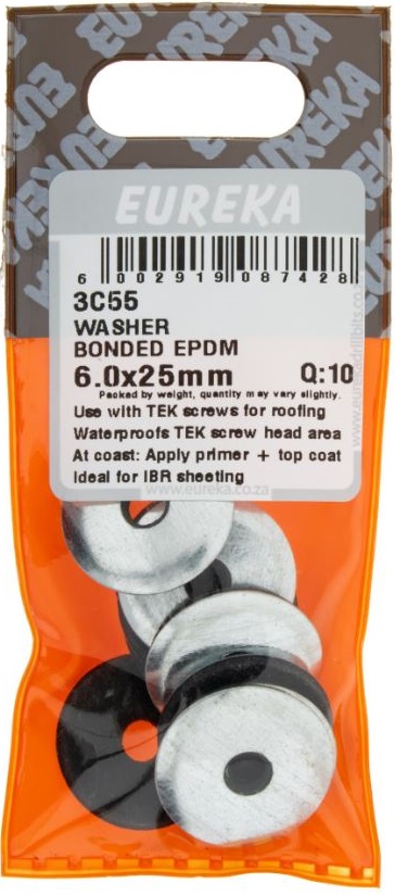 Washers are thin circular  and sometimes square  pieces of metal with a hole in its centre used in conjunction with screws or bolts to distribute the load the fastener is applying to an object.