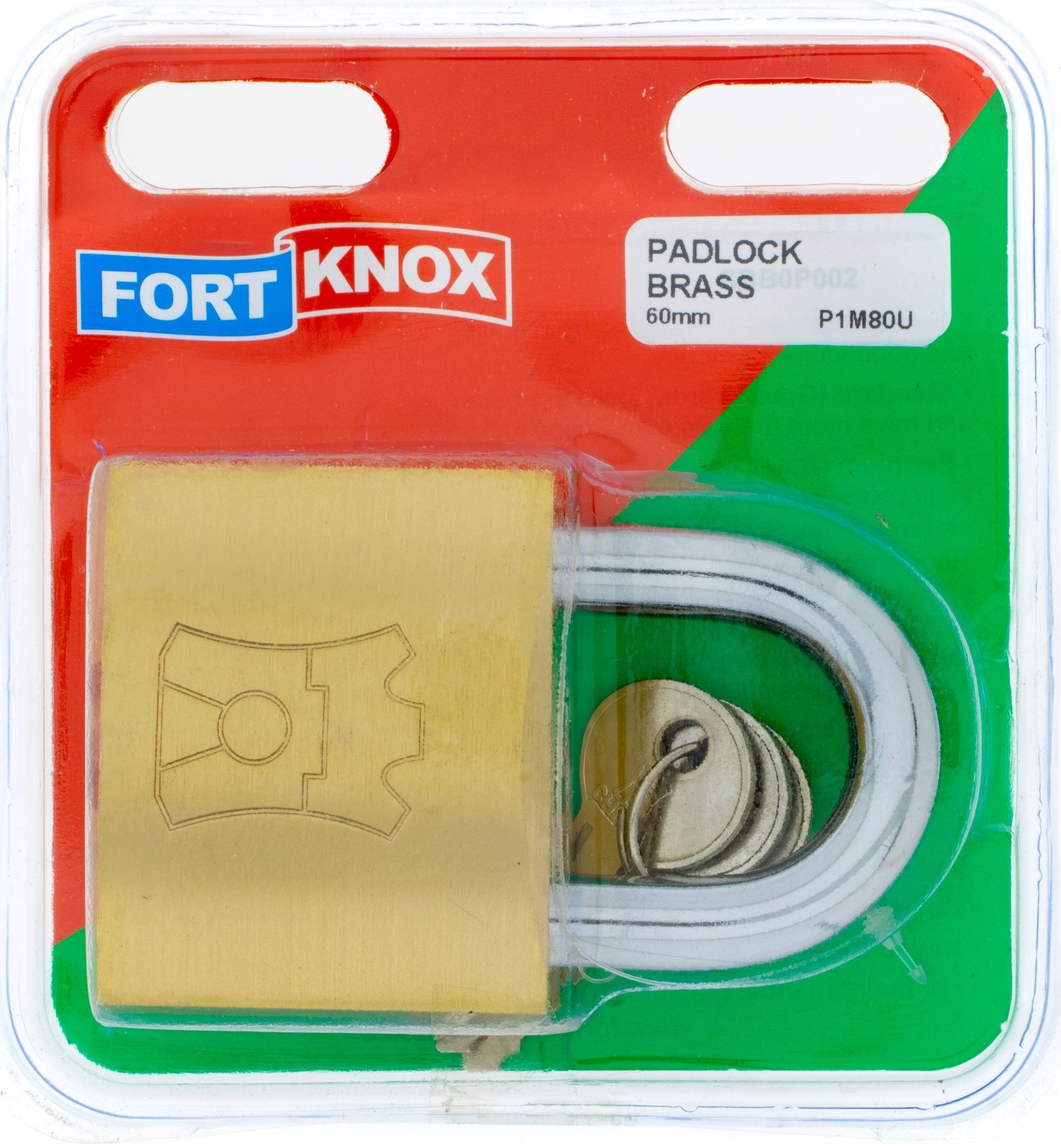 Brass padlock 60mm can be used outdoors.