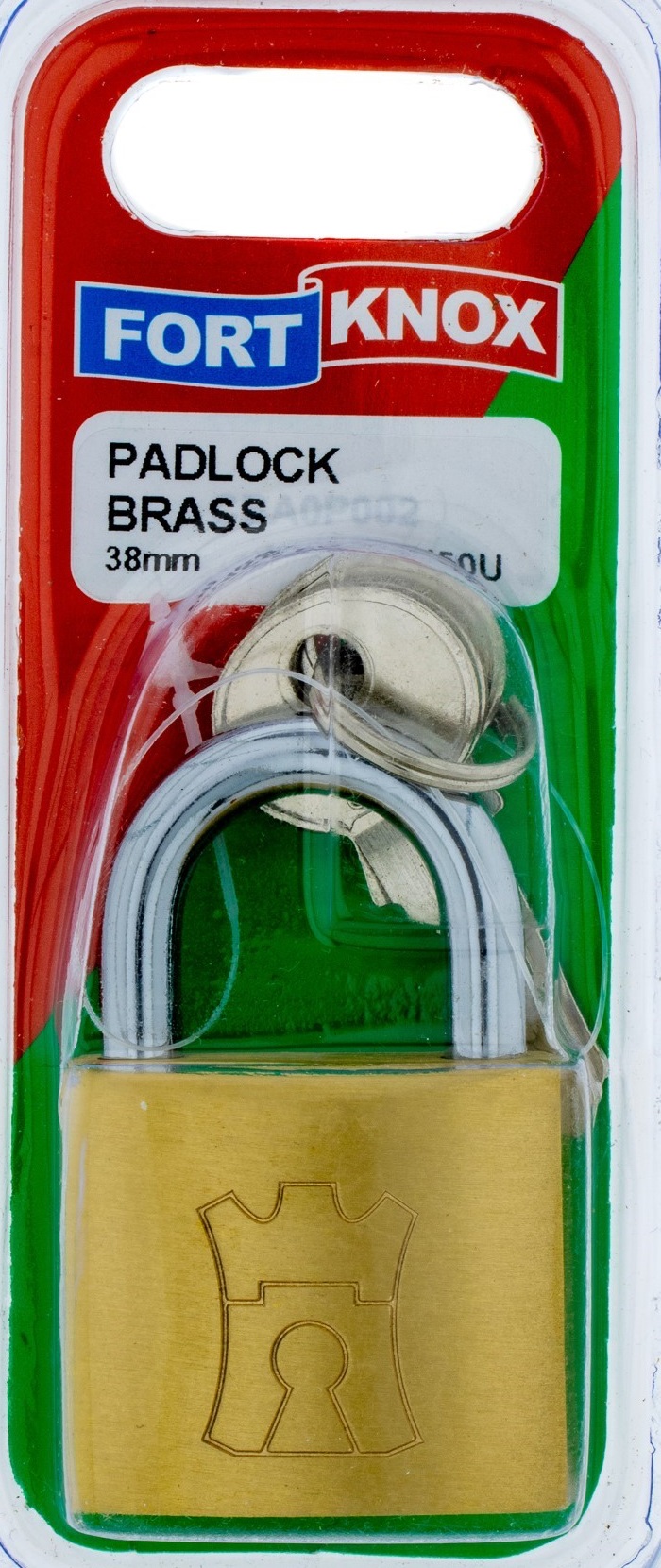 Padlock brass 40mm can be used outdoor.