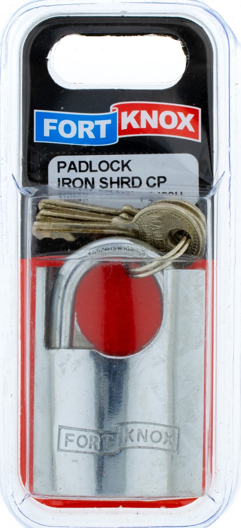 Padlock Fort Knox Iron Shrouded 40mm, for indoor use.