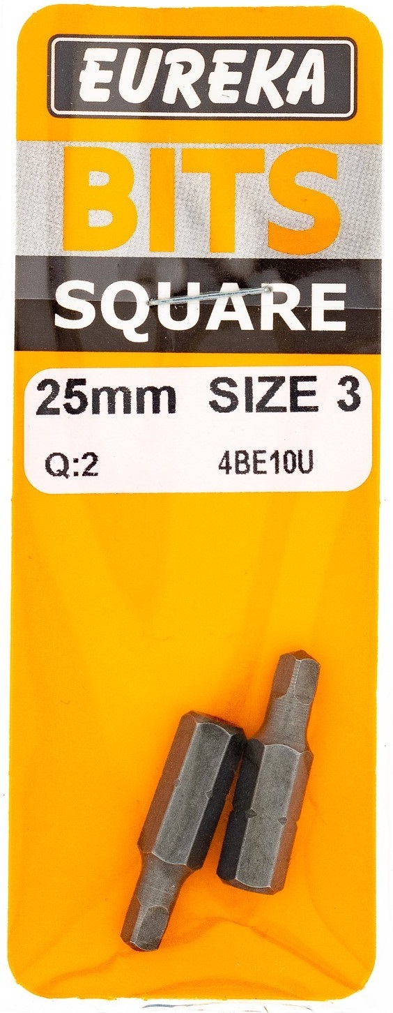 Use the square drive to drive in Cut Screws and Decking screws.