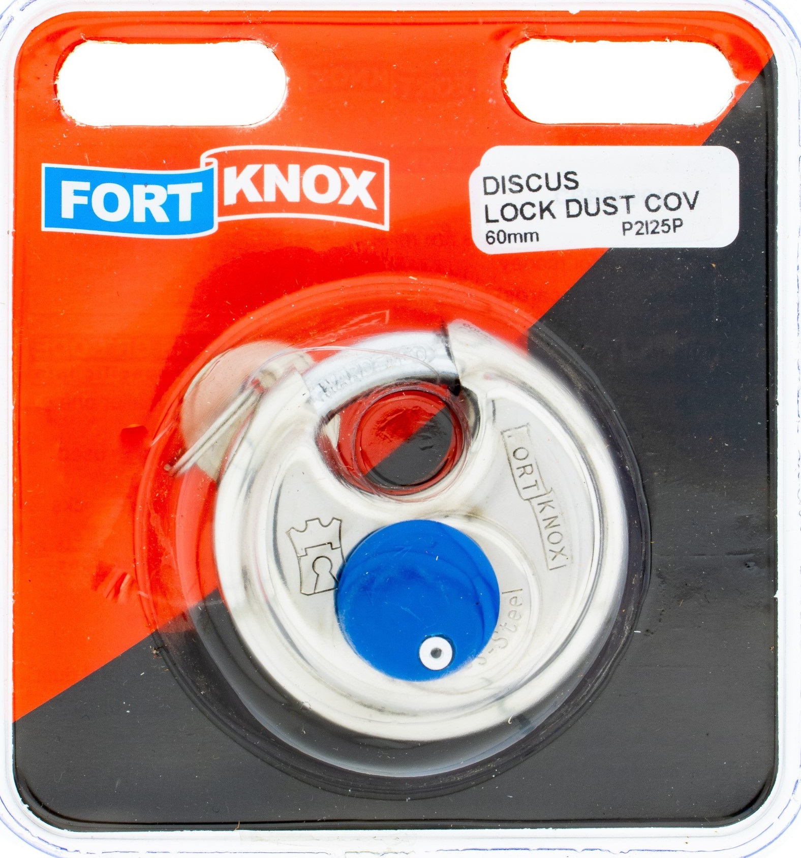 Discuss padlock round, Dust Cover.