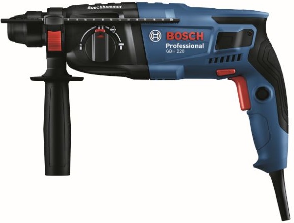 720W, Max drilling in concrete: 22 mm, SDS-Plus, 2.0 J . So compact, so powerful. Bosch's rotary hammer now within reach.