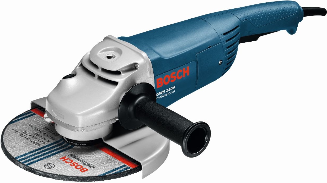 2200W, 230mm (9 inches), M14. Superior grinding/cutting performance due to powerful 2200w motor.