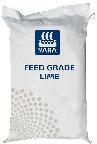 Calcium supplement for cattle, sheep, goats, pigs & poultry. Feed Lime is a white to light grey granular product, made from calcitic lime. The fine granules ensure even distribution of the lime through a mixture. Lime increases the calcium content of feeds or licks. Buffering capacities to help prevent rumen acidosis in ruminants.