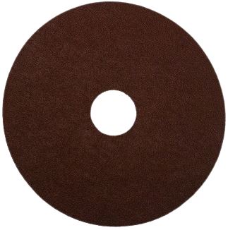 Aluminium Oxide grain on a vulcanized fibre backing .