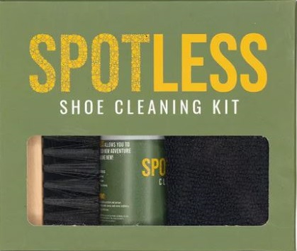 Spotless Shoe Cleaner allows your shoes to start each new adventure looking like new! Fit a muddy music festival, a hike in the mountains, and your cousins fancy-shmancy winelands wedding into the same weekend, and into the same pair of shoes. Keeping s