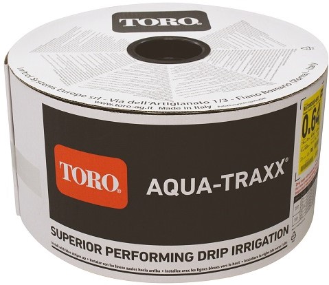 Aqua-Traxx drip tape can help you increase yield and water-use efficiency, and also improve crop quality by putting water and fertilizer right where you need them. The PBX Advantage increases durability, clog resistance and uniformity to set Aquatraxx apart from lesser drip tapes.