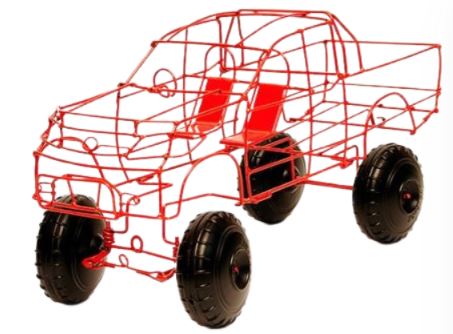 Wire Toy Ford Super Cab Africars