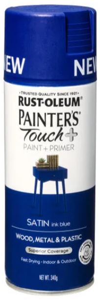 Premium brand of multiple-purpose spray paint that delivers superior coverage in a wide variety of classic and trendy colours. Any-angle spray with comfort spray tip. Smooth, durable finish. Ultimate Coverage.