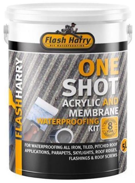 Flash Harry One Shot Is The Perfect Medium To Use When Waterproofing A Variety Of Roofs.
