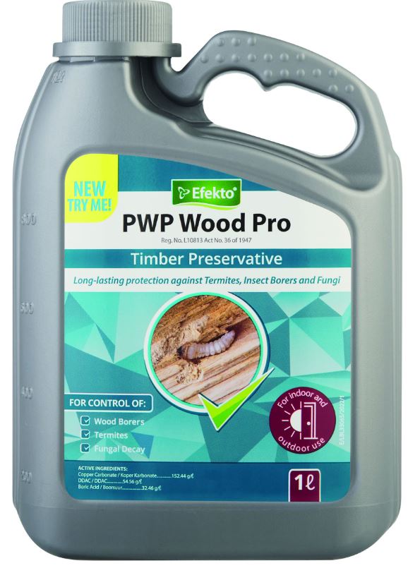 PWP-F is a ready to use solution for limited protection against decay and insect borers. For the best results, 2 to 3 coats should be applied.