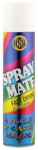 Spraymate® Fast Drying spray paint is a lacquer-based spray paint formulated with a rust inhibitor suitable for both interior and exterior conditions. It is durable enough to maintain the rich, deep colour of the spray paint. Spraymate® Fast Drying is