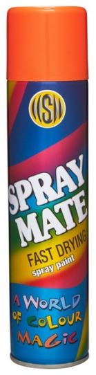 Spraymate® Fast Drying spray paint is a lacquer-based spray paint formulated with a rust inhibitor suitable for both interior and exterior conditions. It is durable enough to maintain the rich, deep colour of the spray paint. Spraymate® Fast Drying is