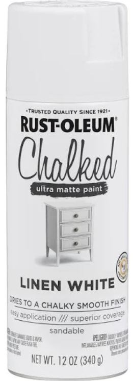 Rust-Oleum® Chalked Ultra Matte Paint creates an ultra matte finish with superior adhesion and coverage in an easy-to-use spray formula. It rejuvenates furniture and home décor with timeless elegance. It can be painted or distressed, giving any project