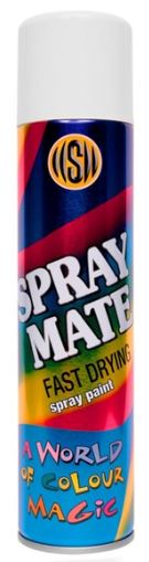 Spraymate Fast Drying spray paint is a lacquer-based spray paint formulated with a rust inhibitor suitable for both interior and exterior conditions. It is durable enough to maintain the rich, deep colour of the spray paint. Spraymate® Fast Drying is i