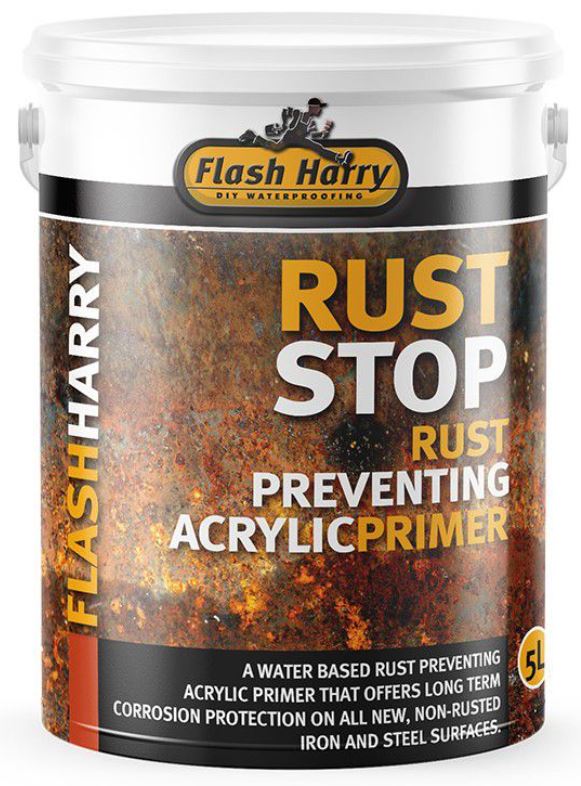 Rust Preventing Acrylic Primer. A water based Rust preventing Acrylic primer, that offers long term corrosion protection on all iron and steel surfaces.