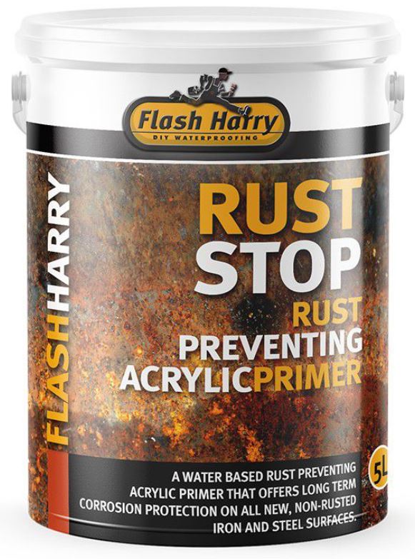 Rust Preventing Acrylic Primer. A water based Rust preventing Acrylic primer, that offers long term corrosion protection on all iron and steel surfaces.