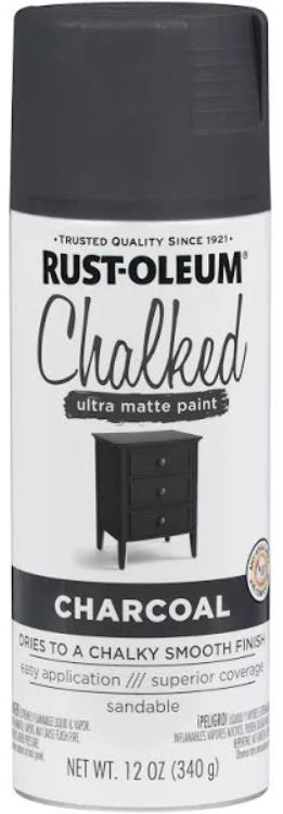 Rust-Oleum® Chalked Ultra Matte Paint creates an ultra matte finish with superior adhesion and coverage in an easy-to-use spray formula. It rejuvenates furniture and home décor with timeless elegance. It can be painted or distressed, giving any project