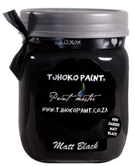 Paint Tjhoko Matt Black 500ml