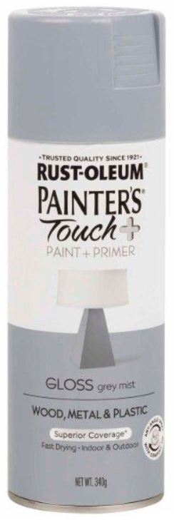 Premium brand of multiple-purpose spray paint that delivers superior coverage in a wide variety of classic and trendy colours. Any-angle spray with comfort spray tip. Smooth, durable finish. Ultimate Coverage.