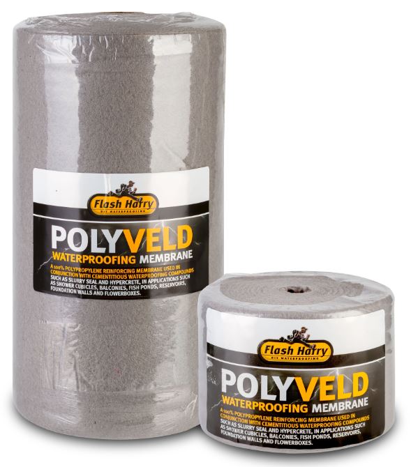 Waterproofing Flash Harry Polyfeld 100mm x 20m