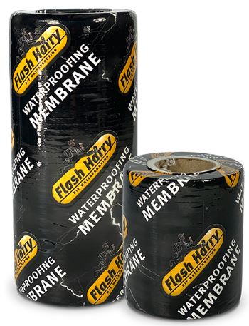 Reinforcing waterproofing membrane used in conjunction with acrylic and bitumen waterproofing compounds. For waterproofing on iron, or tiled pitched roof applications, skylights, parapets, roof ridges, flashings and roof screws.