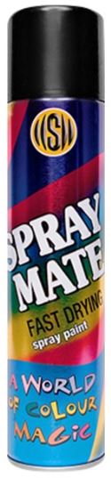 Spraymate® Fast Drying spray paint is a lacquer-based spray paint formulated with a rust inhibitor suitable for both interior and exterior conditions. It is durable enough to maintain the rich, deep colour of the spray paint. Spraymate® Fast Drying is