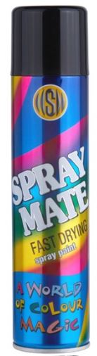 Spraymate® Fast Drying spray paint is a lacquer-based spray paint formulated with a rust inhibitor suitable for both interior and exterior conditions. It is durable enough to maintain the rich, deep colour of the spray paint. Spraymate® Fast Drying is