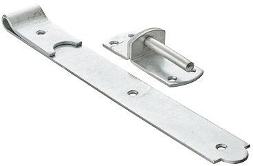 Hinge Hook & Band 300mm & Electro Galvanised.