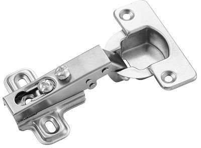 Concealed Hinge Zero Degree Offset Mild Steel & Chrome Steel Chrome Plated.