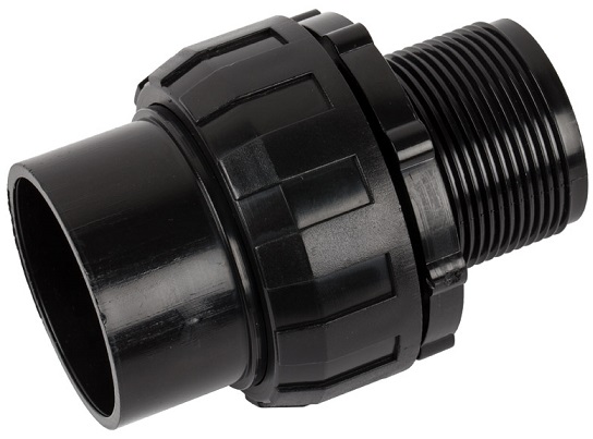 Connector for swimming pool and swimming pool pump.