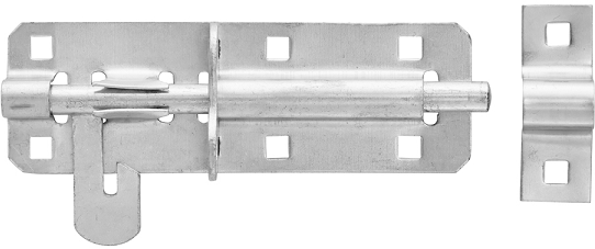 Pad bolt 150mm with 12mm Shoot Electro Galvanised Includes Screws & Fasteners.