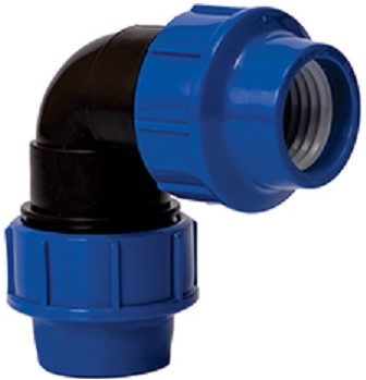 PP Compression fittings are widely used in water supply and irrigation.Fast & Reliable connection: Split ring opening has been optimized to make pipe insertion even easier.Turning of pipes can be prevented by inner threaded during installation.Specification:Pipe and fittings shall be manufactured from virgid PP (Polypropylene) compunds.Compression fittings are an excellent alternative to sweating two pipes together.Fields of Application:Piping networks for water supply of public works.Piping networks for water treatment systems.Working pressure:At 20°C - PN16 (Threaded fittings: PN43)