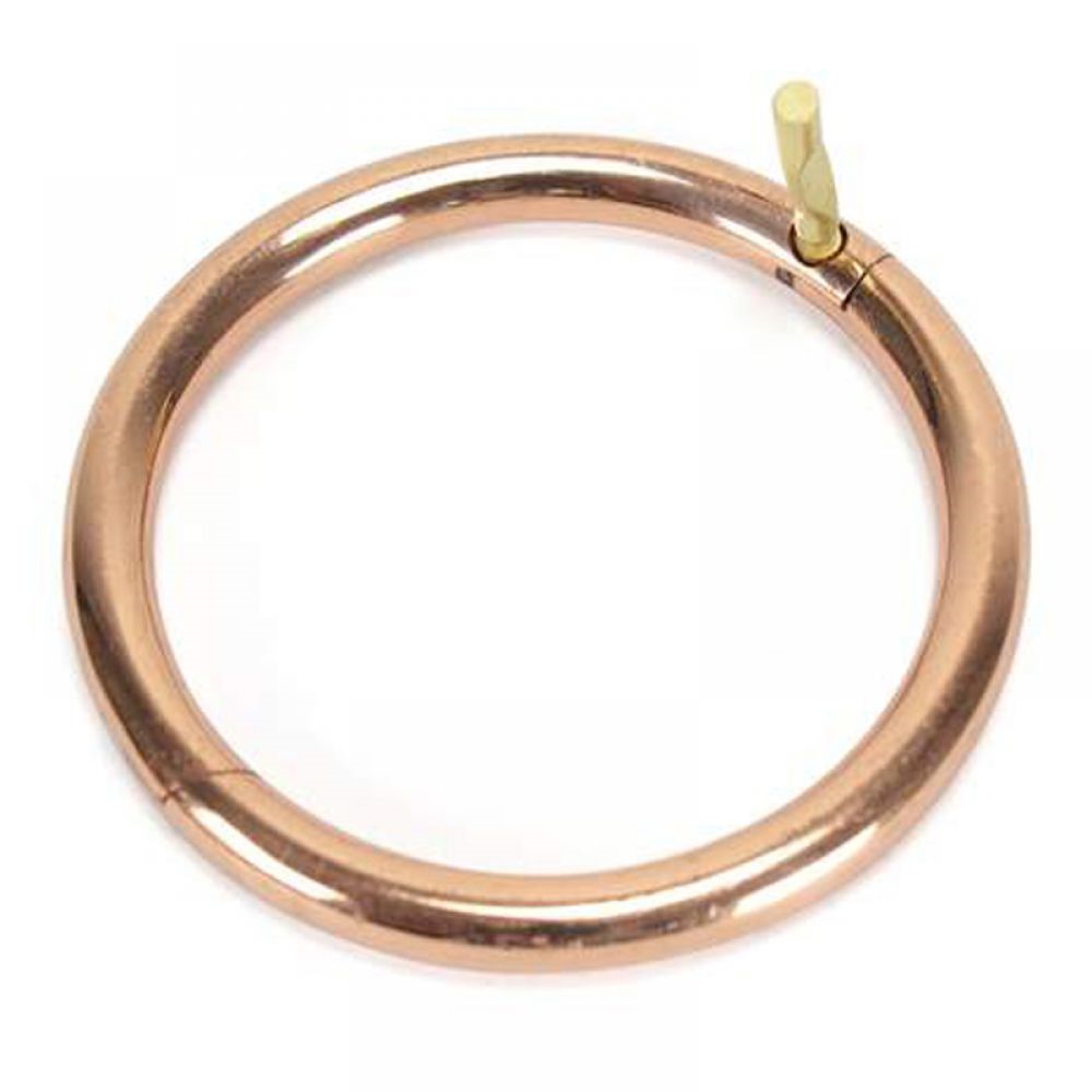 Bull nose copper ring