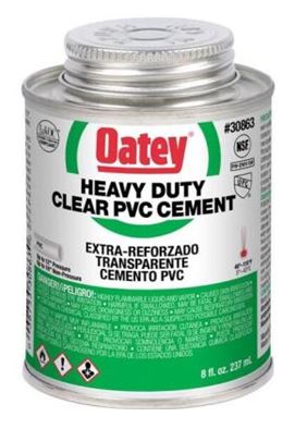 PVC Cement Oatey Hot Blue Lava 237ml.