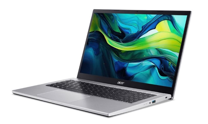 A315-59-59L7 : Intel Core i5-1235U : 15.6" FHD IPS SlimBezel : UMA: 8GB (4GB DDR4 Memory + 4GB DDR4 Memory) (2 x Upgradable Dimm slot only - upgradable to max 16GB): 512GB PCIe NVMe SSD (2nd HDD optional- M.2 NVMe ready) : 802.11ac + BT5.0 : HD TNR Camera : 50Wh Li-ion Battery: 3-pin 45W AC adapter : Windows 11 Home Silver (includes free Acronis Cyber Protect Home Office + 50GB Storage Card via ACPHOC code).