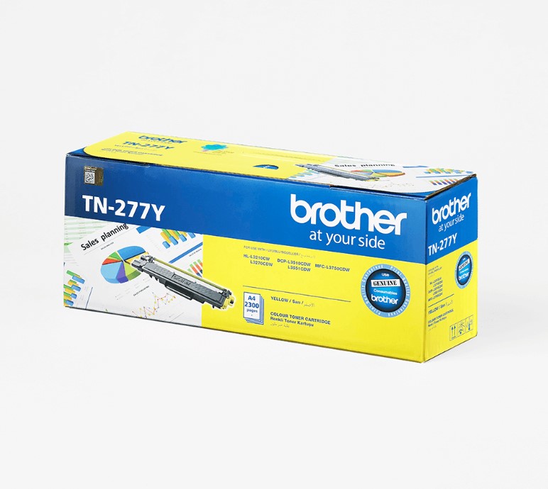 Yellow Toner Cartridge for Brother Printer MFCL3750