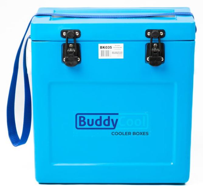 Going on a longer trip with a few of your close buddies? Take your 35 litre BuddyCool along to be sure everyone gets a snack and a few drinks in. This lightweight, durable cooler box will ensure that everyone has a good time all day long!
