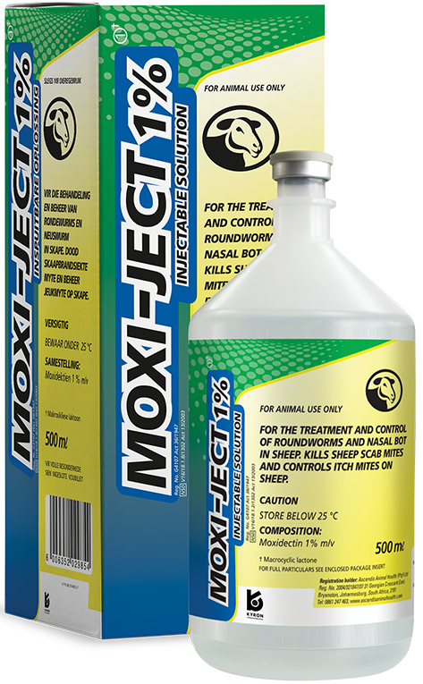 For the treatment and control of roundworms and nasal bot in sheep. Kills sheep scab mites and control itch mites on sheep.