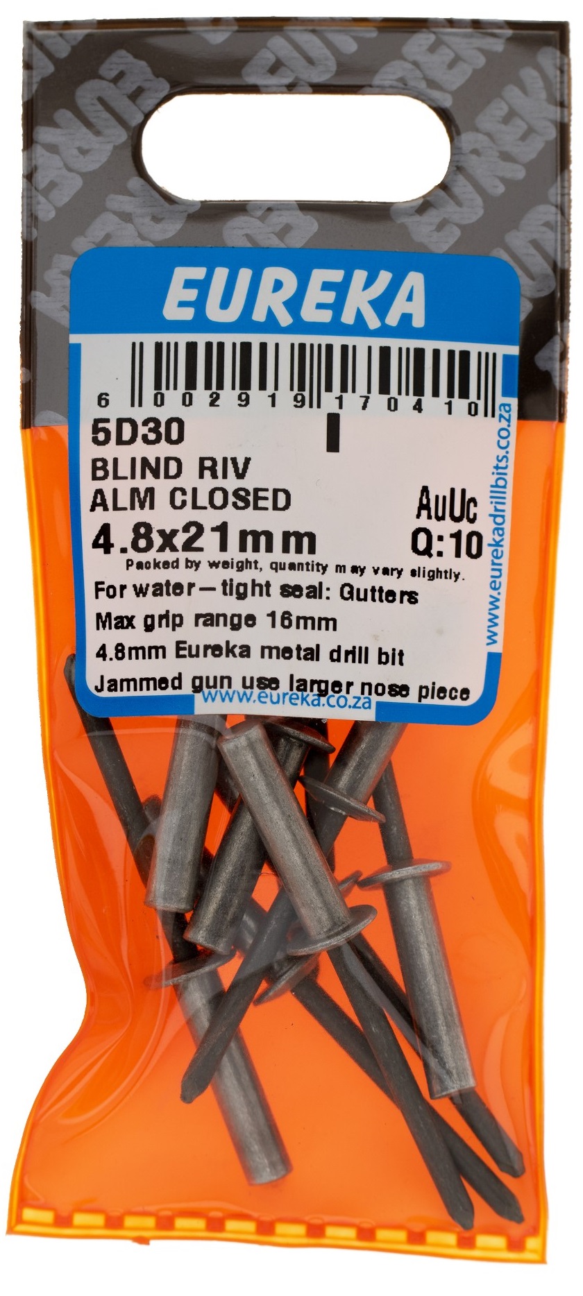 Blind Rivet Aluminium Closed