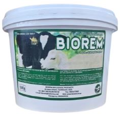 BIOREM is a registered PROBIOTIC according to Act 36 of 1947. BIOREM contains large quantities of micro-organisms that are cultivated on a Lucerne medium. The product looks like milled lucerne, with a typical sour acetic smell. The species of lactic acid bacteria in BIOREM are specifically selected for their ability to multiply under conditions which are usually not very favourable to the conventional micro-organisms in the digestive tract, as well for their antagonism against specific pathogens.